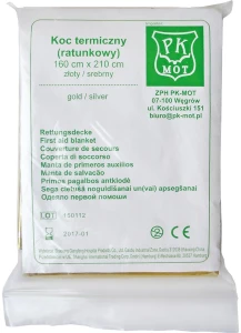 KOC TERMICZNY 8% VAT-FIRST AID BLANKET 8% VAT