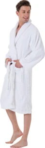 SZLAFROK FROTTE-TERRY BATHROBE