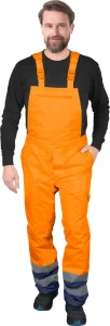 SPODNIE OCHRONNE OGRODNICZKI OCIEPLANE-PROTECTIVE INSULATED BIB-PANTS
