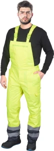 SPODNIE OCHRONNE OGRODNICZKI OCIEPLANE-PROTECTIVE INSULATED BIB-PANTS