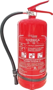 GAŚNICA PROSZKOWA 6 KG-POWDER EXTINGUISHER 6 KG