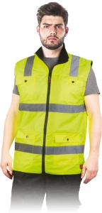BEZRĘKAWNIK OCHRONNY OCIEPLANY-PROTECTIVE INSULATED BODYWARMER