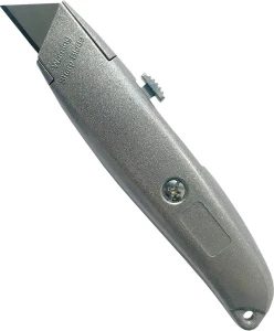 NOŻYK Z OSTRZEM TRAPEZOWYM-RETRACTABLE TRIMMING KNIFE