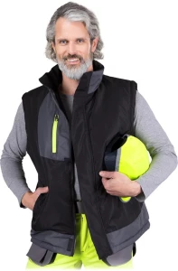BEZRĘKAWNIK OCHRONNY OCIEPLANY-PROTECTIVE INSULATED BODYWARMER