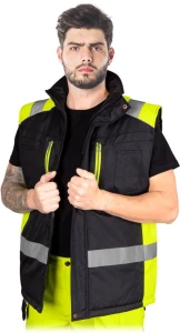 BEZRĘKAWNIK OCHRONNY OCIEPLANY-PROTECTIVE INSULATED BODYWARMER