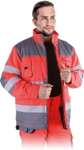 KURTKA OCHRONNA OCIEPLANA-PROTECTIVE INSULATED JACKET
