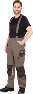 SPODNIE OCHRONNE OGRODNICZKI OCIEPLANE-PROTECTIVE INSULATED BIB-PANTS