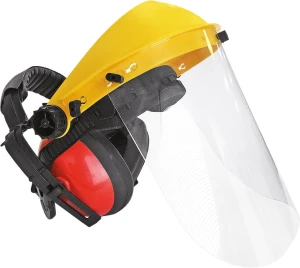OSŁONA TWARZY Z NAUSZNIKAMI-FACE SHIELD WITH EAR-MUFFS