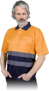 KOSZULKA POLO ODBLASKOWA -REFLECTIVE POLO SHIRT