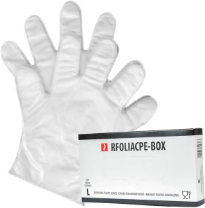 RĘKAWICE FOLIOWE JEDNORAZOWE-DISPOSABLE PLASTIC GLOVES