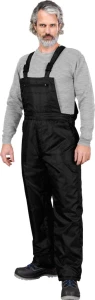 SPODNIE OCHRONNE OGRODNICZKI OCIEPLANE-PROTECTIVE INSULATED BIB-PANTS