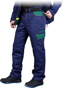 SPODNIE OCHRONNE OCIEPLANE DO PASA-PROTECTIVE INSULATED TROUSERS