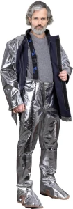 SPODNIE OCHRONNE ŻAROODPORNE-HEAT RESISTANT PROTECTIVE TROUSERS