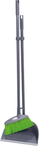 ZESTAW DO SPRZĄTANIA-LONG HANDLE DUSTPAN WITH RUBBER LIP AND BRUSH