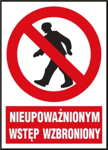 ZNAK BEZPIECZEŃSTWA-SIGNAGE