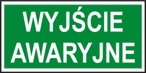 ZNAK BEZPIECZEŃSTWA-SIGNAGE