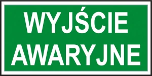 ZNAK BEZPIECZEŃSTWA-SIGNAGE