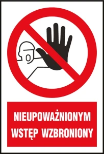 ZNAK BEZPIECZEŃSTWA-SIGNAGE